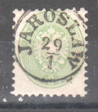Itävalta 1863 3kr loistoleima