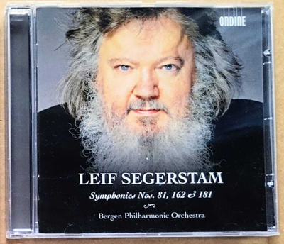 SEGERSTAM: Symphonies Nos. 81, 162 & 181 – Ondine CD 2010