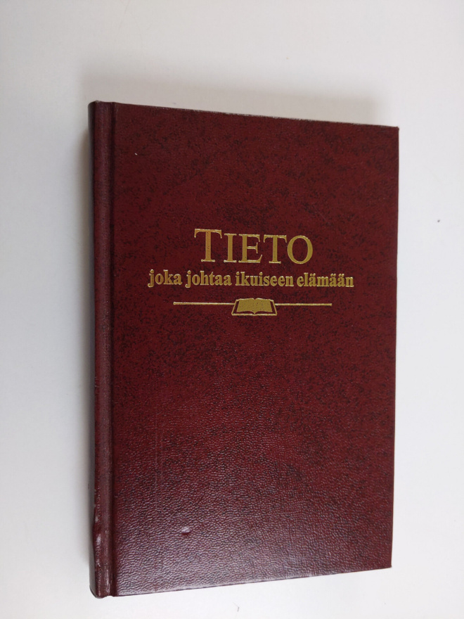 Tieto johtaa ikuiseen elämään