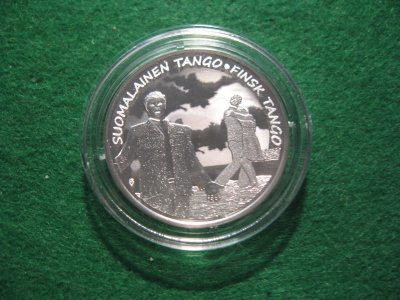 Suomi 10e hopea juhlaraha Suomalainen tango - 2017 PROOF