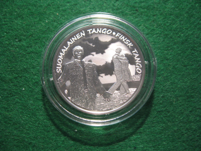 Suomi 10e hopea juhlaraha Suomalainen tango - 2017 PROOF