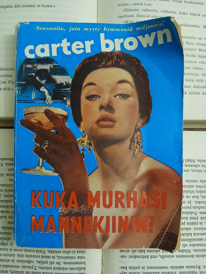 Carter Brown - Kuka murhasi mannekiinin? (pokkari)