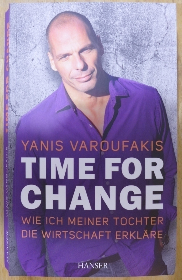 KIRJA  Time for Change Yanis Varoufakis