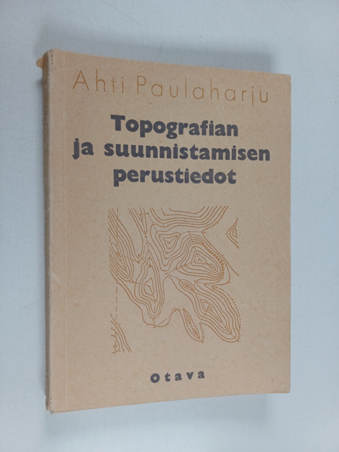 Ahti Paulaharju : Topografian ja suunnistamisen perustiedot