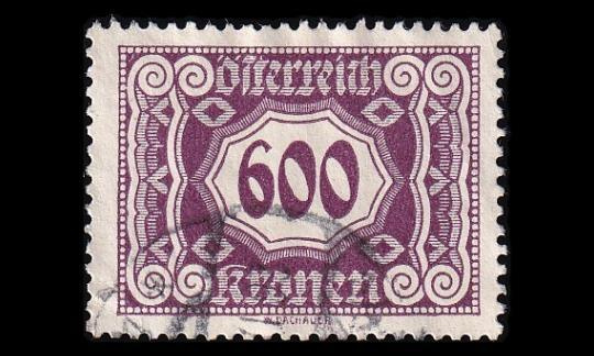 Itävalta P_122 o Porto 600 Kr (1922)
