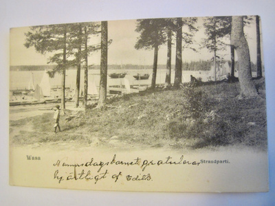 VANHA Postikortti Vaasa 1900-l