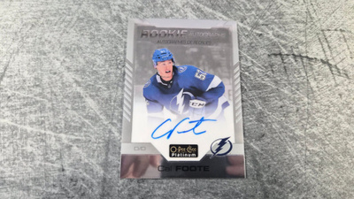 Cal Foote 2020-21 OPC Platinum Auto