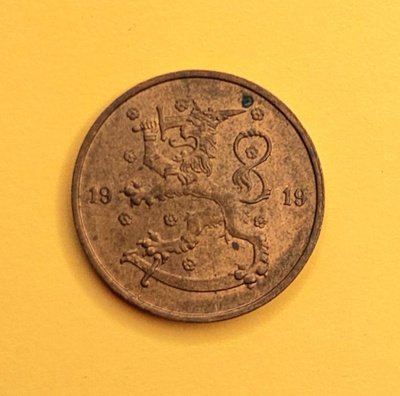 5 penniä 1919