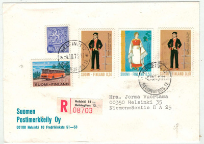 1973 kirjattu kirje