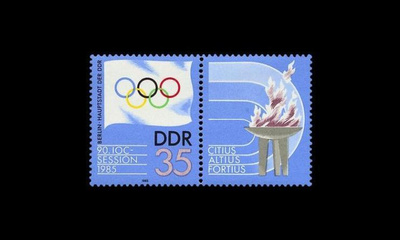 DDR 2949_zd ** Olympiakomitea (1985)