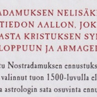 Mario Reading: Nostradamus - 100 ennustusta - pikkukuva 3