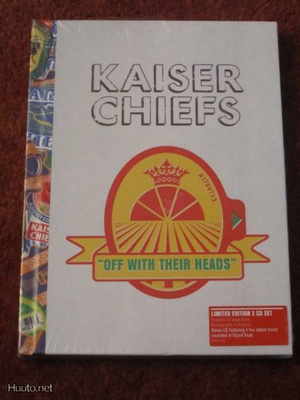 KAISER CHIEFS - OFF WITH THEIR HEADS 2CD+KIRJA