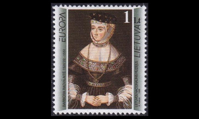 Liettua 608 ** Europa kuuluisia naisia (1996)