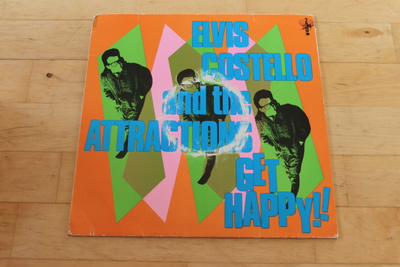 LP Elvis Costello and the Attractions : Get Happy !
