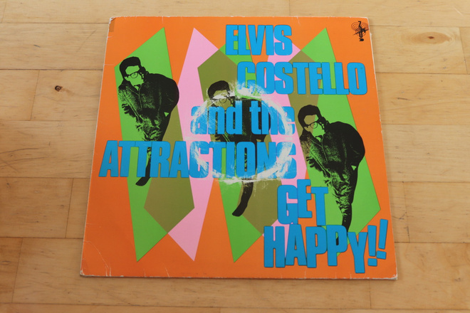 LP Elvis Costello and the Attractions : Get Happy !