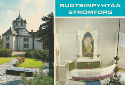 KIRKKOKORTTI - RUOTSINPYHTÄÄN KIRKKO - 1