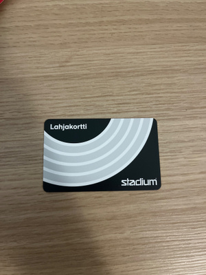 Stadium 50€ lahjakortti