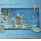 kortti Kulkija talvimaisemassa - erilaisia - pikkukuva 2