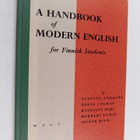 A handbook of modern English for Finnish students - pikkukuva 1