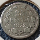 25 PENNIÄ v.1872 hopeaa - pikkukuva 1