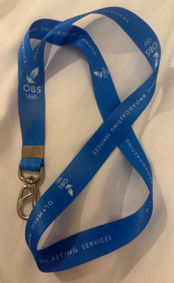 AVAINNAUHA / LANYARD - OBS OLYMPIC BROADCASTING SERVICES