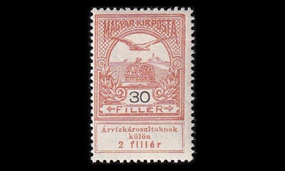 Unkari 138 * Itä-Banatian tulva-apu 30+2 f (1913)