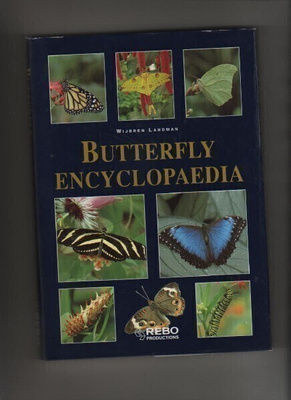 Landman, Wijbren: Butterfly encyclopaedia, Rebo 1999, skp,K3