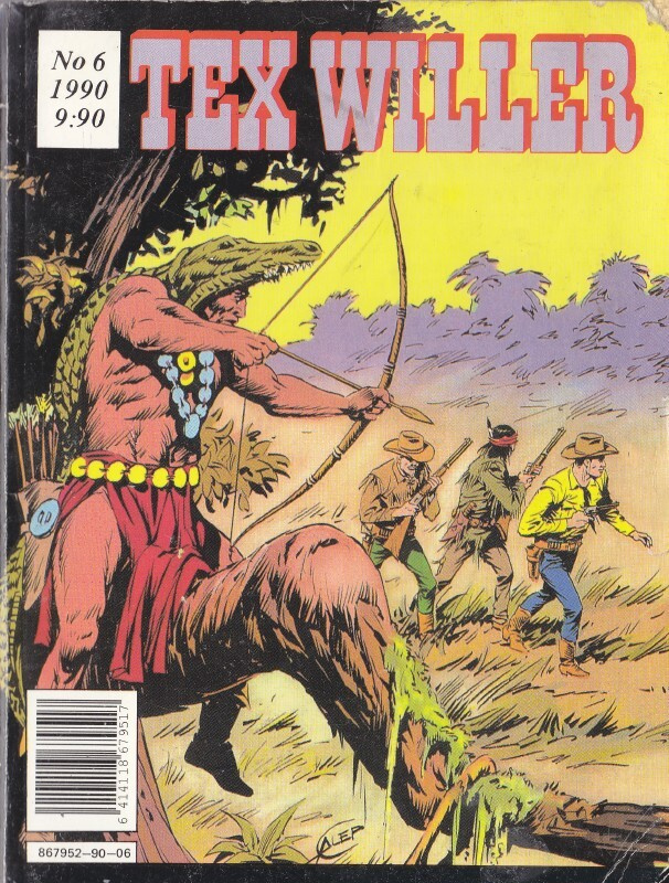 Tex Willer 6/1990 Louisianan rämeillä 2/4