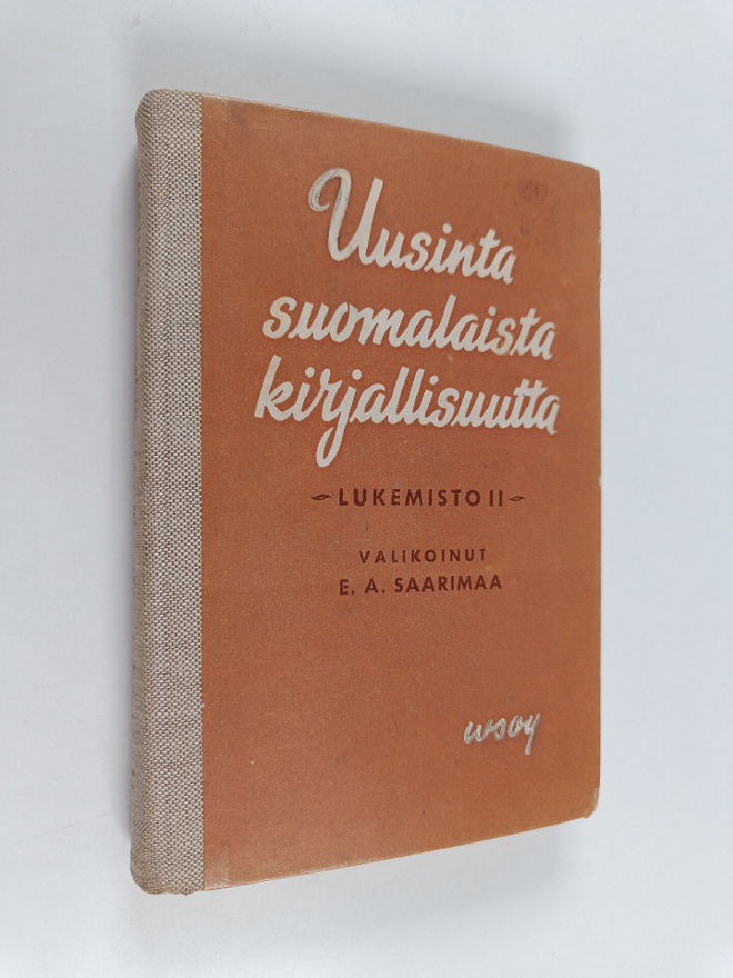 E. A. (toim.) Saarimaa : Uusinta suomalaista kirjallisuut...