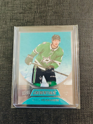Miro Heiskanen - 21-22 UD Credentials /399