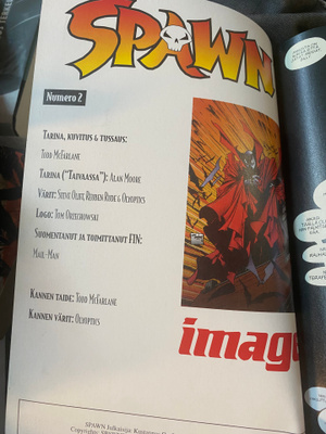 Spawn 2 & 3 (1996) Todd McFarlane