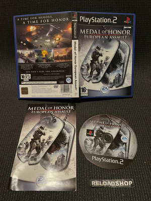 Medal of Honor European Assault PS2 - CIB