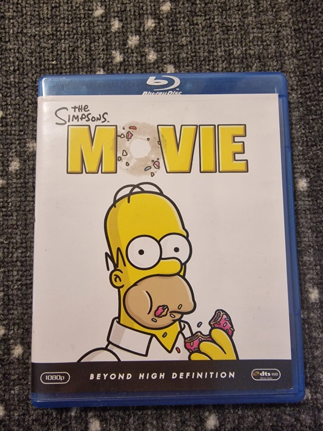 The Simpsons Movie (Blu-Ray, Suomi)