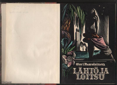 Paavolainen, Olavi: Lähtö ja loitsu, Gummerus 1937, 1.p., K3
