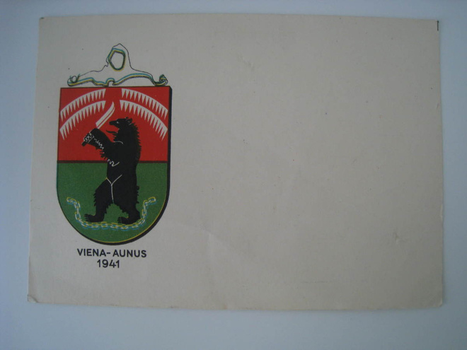 Kenttäpostia Viena-Aunus 1941 kulkematon