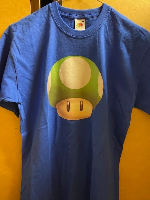 Super Mario sieni paita S vihr