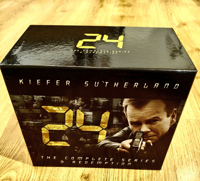 24 dvd The Complete Series+ Redemption DVD-boksisetti UUSI