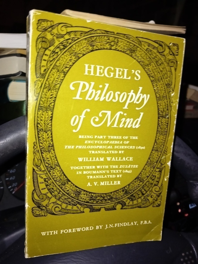 Hegel's Philosophy of Mind ( SIS POSTIKULU )