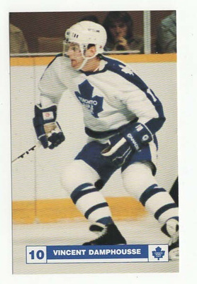 Vincent Damphousse Toronto Team Issue Postcard