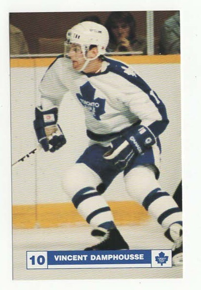 Vincent Damphousse Toronto Team Issue Postcard