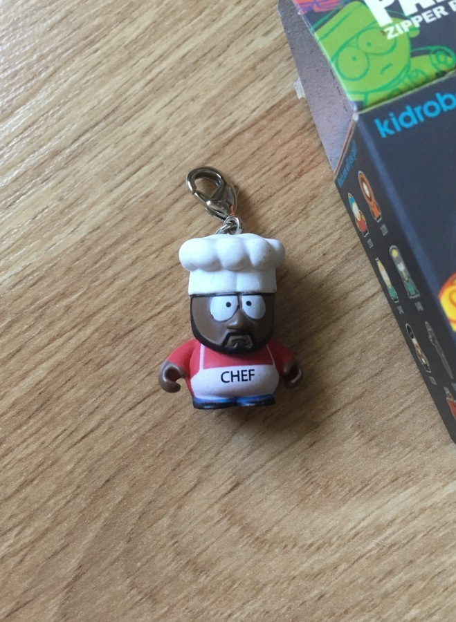 Kidrobot South Park Zipper Pulls Chef