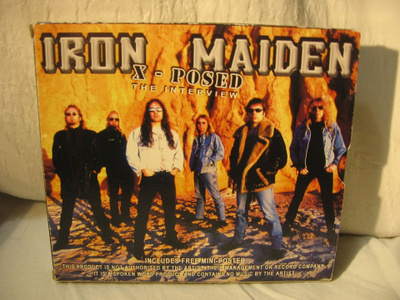 Iron Maiden: X-Posed (The Interview) CD.