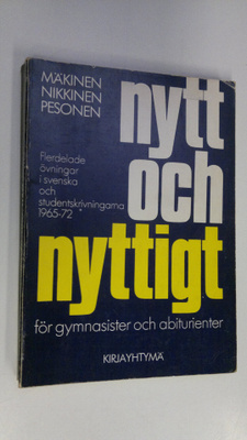Erkki K. Mäkinen : Nytt och nyttigt