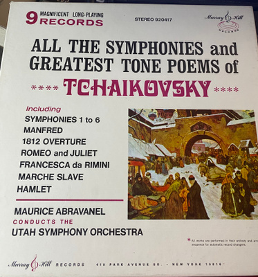 Tšaikovski: All the Symphonies and Greatest… 9LP