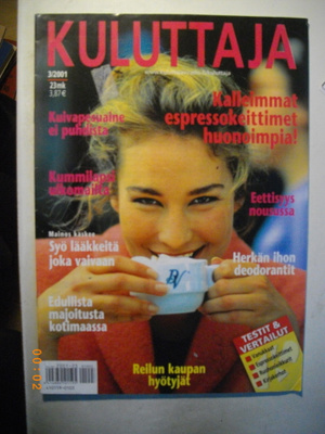 Kuluttaja Nro 3/2001