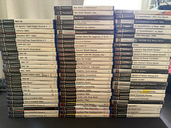 Playstation 2 pelejä paljon - 4e/kpl