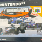 F-1 World Grand Prix Nintendo 64 (N64) kuin uusi - pikkukuva 1