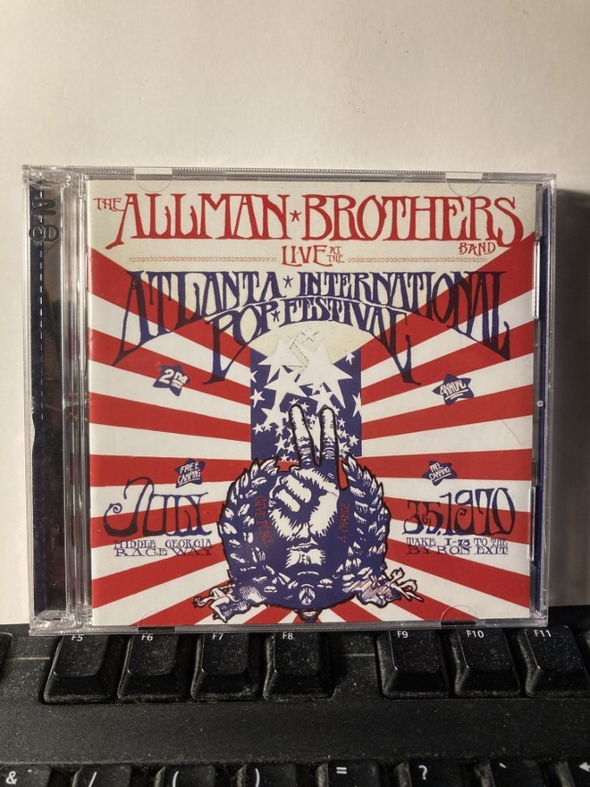 THE ALLMAN BROTHERS BAND: Atlanta Int. Pop Fest., '70, CDx2