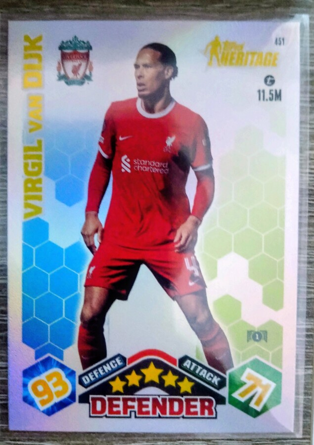 Virgil van Dijk heritage