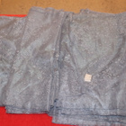 Sininen pitsiverhokappa 5 kpl, 40 x 240 cm - pikkukuva 1